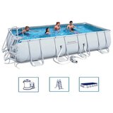 Bestway Bazen sa čeličnim ramom 549 cm x 274 cm x 122 cm