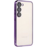  futrola sa niklovanim obodom za xiaomi redmi note 11 pro tamno ljubicasta Cene