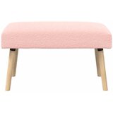  Klupa Jednobojno Ružičasta 80 x 40 x 46 cm Bouclé | shoptok.hr