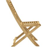 Sklopive vrtne stolice 4 kom 48,5x61,5x87 cm od drva bagrema | Eponuda.ba