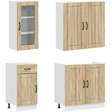  Kuhinjska jedinica LUCCA 8 pcs Hrast sonoma Konstruirano drvo | shoptok.hr
