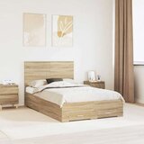  Konstrukcija postelje Sonoma hrast 120 x 200 cm Konstruiran les, (5000104214) | Shoptok.si