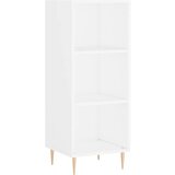 Maison Chic Komoda - Predalnik bela 34,5x32,5x90 cm inženirski les, (21716493) | Shoptok.si