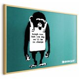  Plakat - Evil Monkey 90x60 Zlatni okvir | shoptok.hr