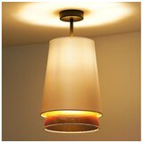  Duolla - plafonski luster BELL SHINY 1xE27/15W/230V prečnik 25 cm bela/bakarna | Eponuda.com