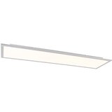 QAZQA Stropna svetilka jeklo 120 cm z LED z daljinskim upravljalnikom - Liv Cene