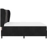  Krevet s opruga kutije s madracem Crna 200 x 180 cm Baršun | shoptok.hr