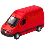  Dostavni kamion Metal Crvena 1:32 Svjetla Zvuci | shoptok.hr