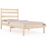 The Living Store Posteljni okvir iz trdne borovine 90x200 cm - Posteljni Okvir, (21527321) | Shoptok.si