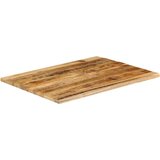 vidaXL Stolna ploča 110x80x3 8 cm masivno drvo manga sa živim rubom | shoptok.hr