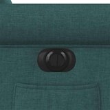  Električni naslonjač od tkanine tamnozeleni | shoptok.hr