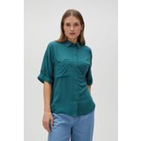 Marisse Women's Shirt L-Ko-4624 D.Green Cene