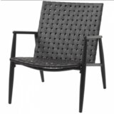 Lounge stolica Ederup crna Cene