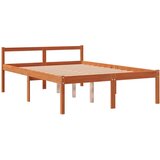  Krevet za starije osobe voštano smeđi 120 x 190 cm od borovine | shoptok.hr