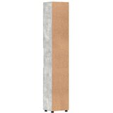 vidaXL Kupaonski ormar Beton siva 37 x 31.5 x 203 cm Konstruirano drvo | shoptok.hr
