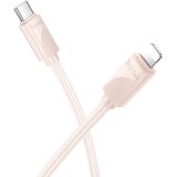Hoco kabal (kabl) type c na lightning pd 27W X114 1 m roza u