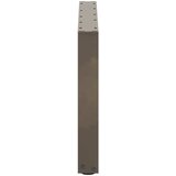  Noge za klub stolić U-oblik 2 kom Prirodni čelik 60 x (42-43) cm Čelik | shoptok.hr