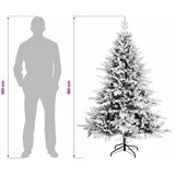  Umjetno božićno drvce s nogom 180 cm PVC i metal | shoptok.hr