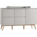 Pinio Siva nizka otroška komoda 149x52,5 cm Swing – | Shoptok.si