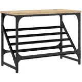 Maison Chic Regal za čevlje - Polica za čevlje sonoma hrast 60x30x45 cm inženirski les, (21777224) Cene