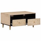 Furnova Klubska mizica 80x54x40 cm trden mangov les, (21915811) | Shoptok.si