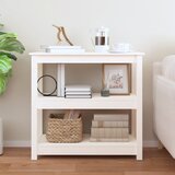  Konzolni stol bijeli 80x40x74 cm od masivne borovine | Eponuda.com