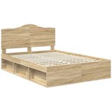  Konstrukcija postelje Sonoma 140 x 200 cm Masivno borovo les, (5000102476) | Shoptok.si