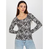 LAKERTA Blouse-LK-BZ-509198-1.49P-white-black | Shoptok.si