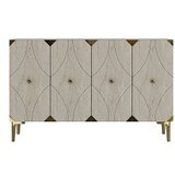 Hanah home Konzola Alfa 120 White Travertine Gold | Eponuda.com