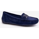 Boto Women's Stylish Suede Moccasins Navy Blue Rabell | Shoptok.si