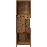  Kutni ormarić Staro drvo 25,5x25x80cm Konstruirano drvo | shoptok.hr