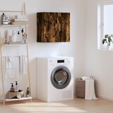 Maison Chic Stenska omarica - Zidna omarica dimljeni hrast 60x31x60 cm inženirski les iu796, (22063138) | Shoptok.si