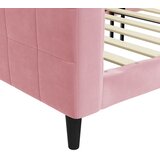  Dnevni krevet ružičasti 100 x 200 cm baršunasti | shoptok.hr