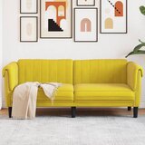  The Living Store Kavč dvosed rumen žamet - Kavč, (21494961) | Shoptok.si
