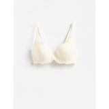 Reserved Push-up grudnjak s čipkom - krem Cijene