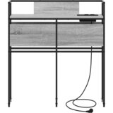  Skladišno uzglavlje Sivi hrast sonoma 80 cm Konstruirano drvo | shoptok.hr