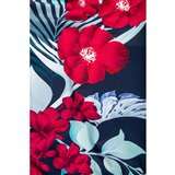 Fenzy Plus Size Kopalke S Cvetličnim Potiskom, Temno Modre | Shoptok.si