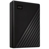 Western Digital WD My Passport 4TB prenosni trdi disk (HDD), združljiv z USB 3.0 in USB 2.0, Black, maloprodajna različica | Shoptok.si