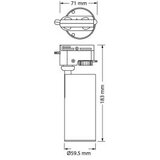 Osram TWO TONE beli monofazni šinski reflektor 6W u