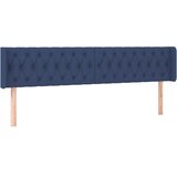  LED uzglavlje plavo 183x16x78/88 cm od tkanine | shoptok.hr