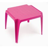  Otroška mizica Baby (55 x 55 x 40 cm, umetna masa, roza) | Shoptok.si