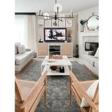 Agnella Sivi vuneni tepih 200x300 cm Calisia Vintage Flora – | shoptok.hr
