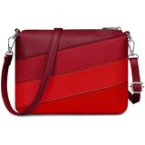 Vuch Coalie Striped Red Handbag | Shoptok.si