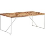  Jedilna miza 180x90x76 cm trakacijev in mangov les | Shoptok.si