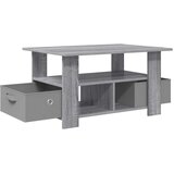  Klubska miza Siva Sonoma 77 x 55 x 42 cm Konstruiran les, (5000295425) | Shoptok.si