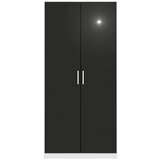Rauch Möbel omara s klasičnimi vrati, siva, bela | Shoptok.si