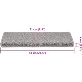  Prostirke za stepenice 30 kom 65x21x4 cm sive pravokutne rubove | shoptok.hr