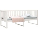  Dnevna postelja bela 90x190 cm trdna borovina, (21073721) | Shoptok.si