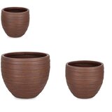 BIZZOTTO Cvetlični lonci v kompletu 3 ks ø 46 cm Strips – | Shoptok.si