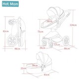  Hot Mom kolica grey 2u1 sportsko sediste+korpa | Eponuda.com